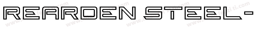 Rearden Steel字体转换
